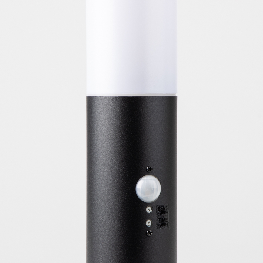 Brilagi - Venkovní lampa se senzorem NOVA 1xE27/15W/230V 40 cm IP44 černá
