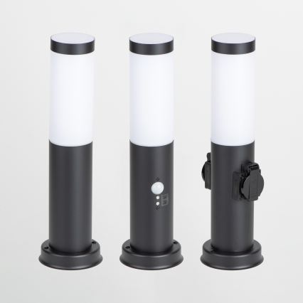 Brilagi - Venkovní lampa se senzorem NOVA 1xE27/15W/230V 40 cm IP44 černá