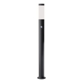 Brilagi - Venkovní lampa se senzorem pohybu ELIA 1xE27/20W/230V IP44 100 cm antracit