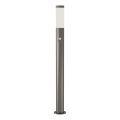 Brilagi - Venkovní lampa se senzorem pohybu ELIA 1xE27/20W/230V IP44 100 cm matný chrom