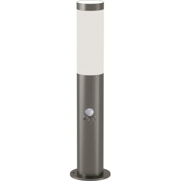 Brilagi - Venkovní lampa se senzorem pohybu ELIA 1xE27/20W/230V IP44 50 cm matný chrom