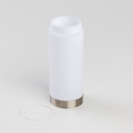 BRILAGI - Venkovní lampa se zásuvkou ELIA 1xE27/20W/230V IP44 50 cm matný chrom