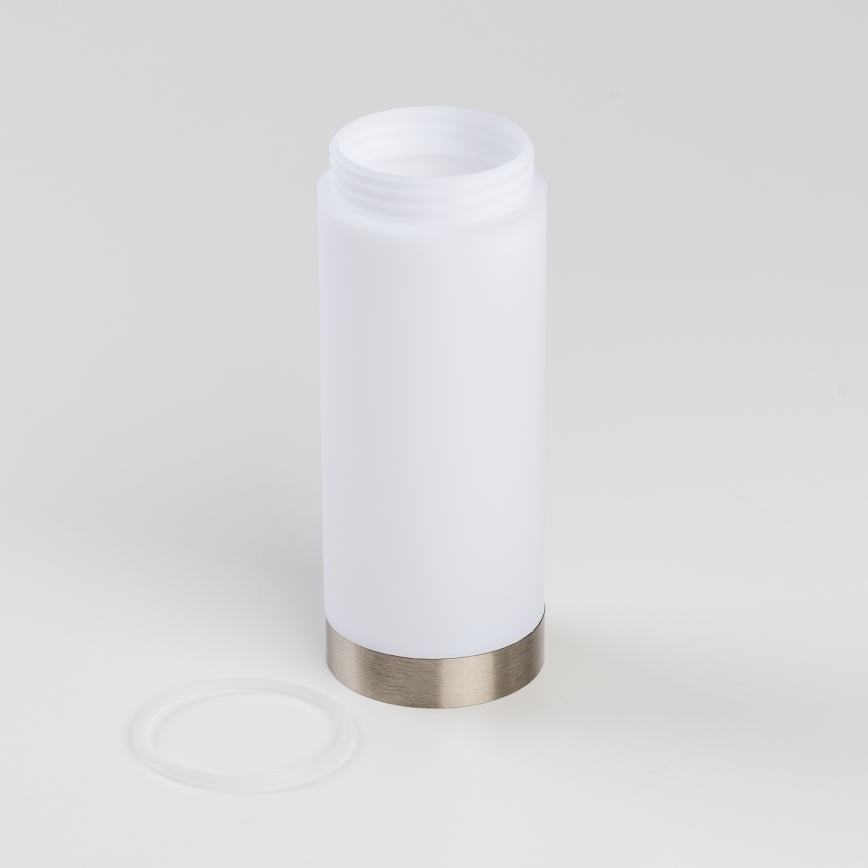 BRILAGI - Venkovní lampa se zásuvkou ELIA 1xE27/20W/230V IP44 50 cm matný chrom