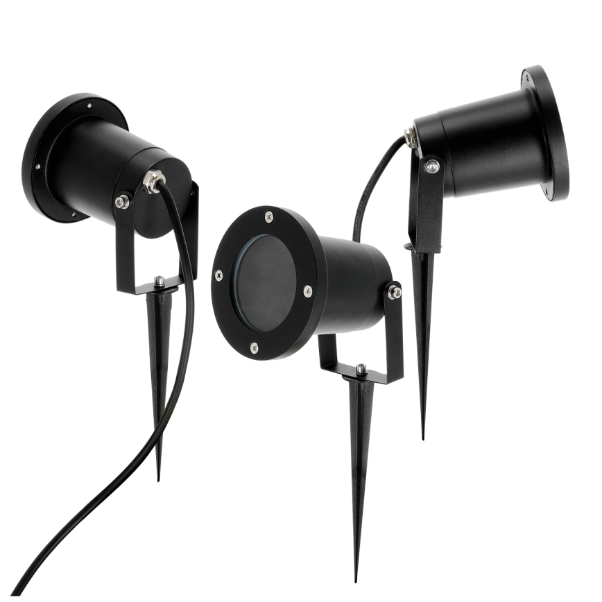 BRILAGI - Venkovní lampa TERRA 1xGU10/50W/230V IP65 černá