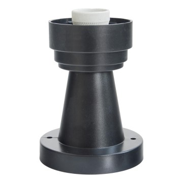 BRILAGI - Venkovní lampová noha HARBOR 1xE27/40W/230V 20 cm IP33 černá