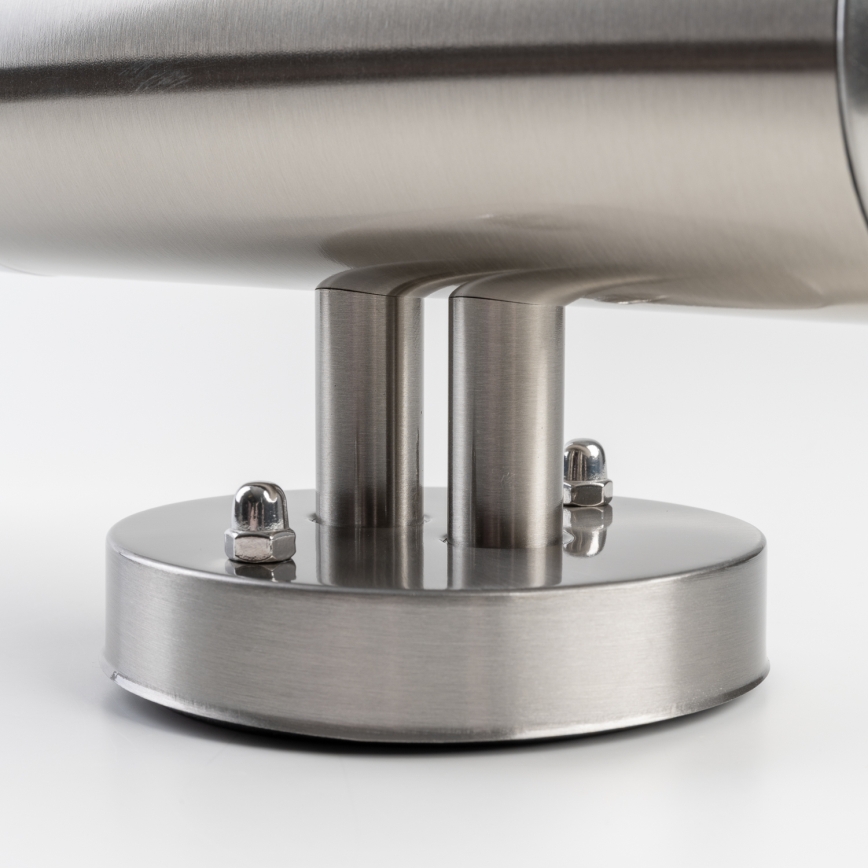 BRILAGI - Venkovní nástěnná lampa se senzorem ELIA 1xE27/20W/230V IP44 matný chrom