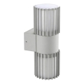 BRILAGI - Venkovní nástěnné svítidlo ARMOR 2xGU10/35W/230V IP44 šedá
