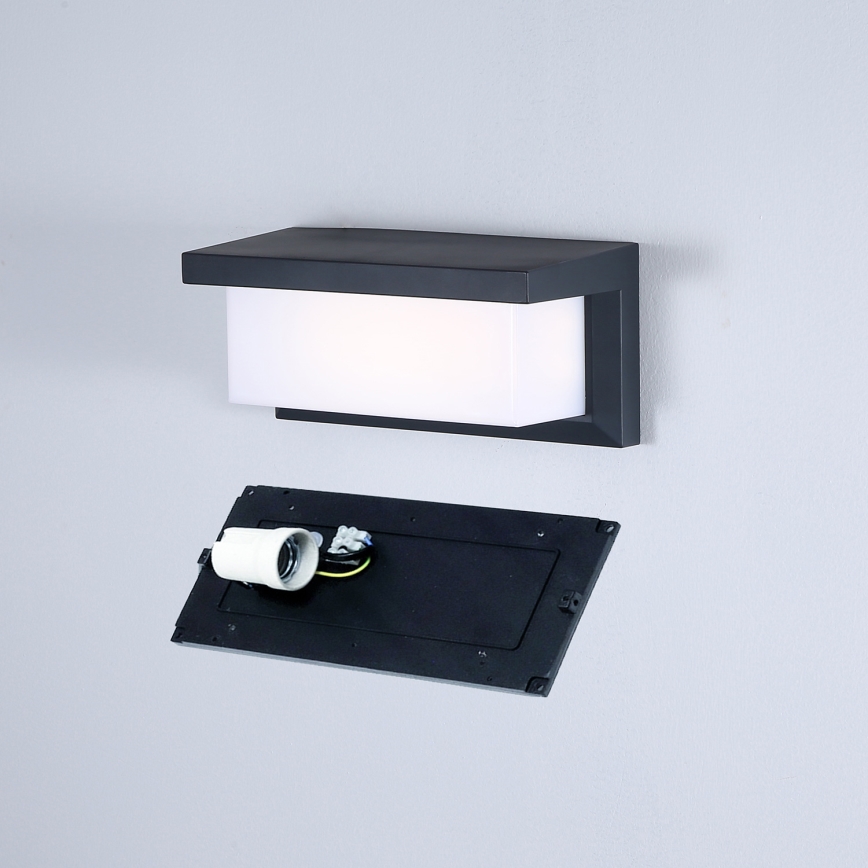Brilagi - Venkovní nástěnné svítidlo BRICKY 1xE27/60W/230V antracit IP54