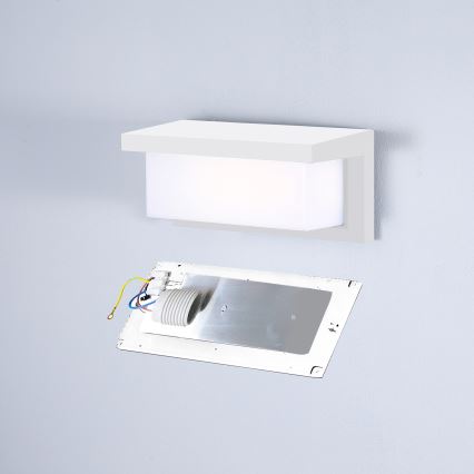Brilagi - Venkovní nástěnné svítidlo BRICKY 1xE27/60W/230V bílá IP54