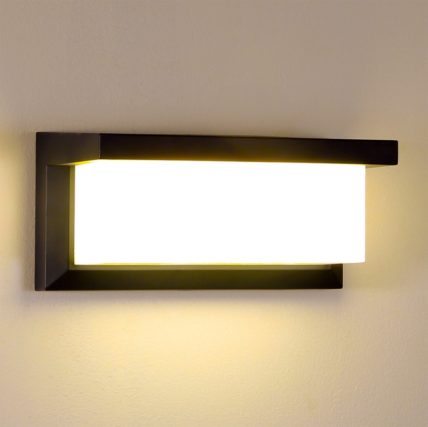 Brilagi - Venkovní nástěnné svítidlo BRICKY 1xE27/60W/230V černá IP54