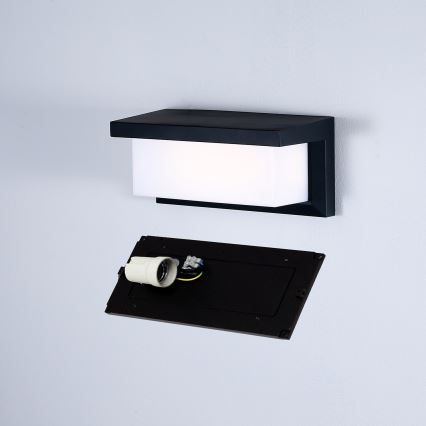 Brilagi - Venkovní nástěnné svítidlo BRICKY 1xE27/60W/230V černá IP54
