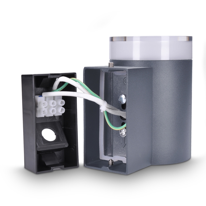 Brilagi - Venkovní nástěnné svítidlo MATERA 1xGU10/30W/230V antracit IP54