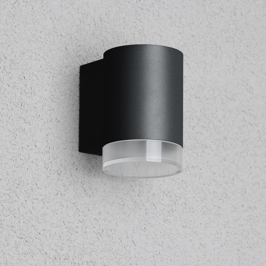 Brilagi - Venkovní nástěnné svítidlo MATERA 1xGU10/30W/230V černá IP54