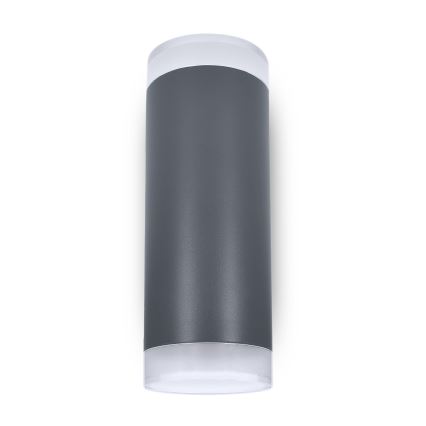 Brilagi - Venkovní nástěnné svítidlo MATERA 2xGU10/30W/230V antracit IP54