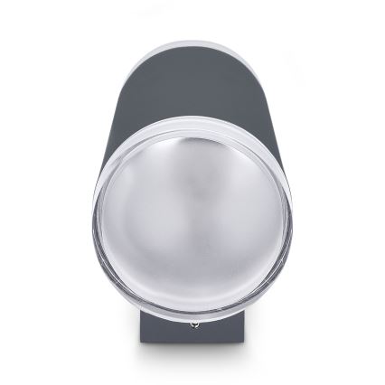 Brilagi - Venkovní nástěnné svítidlo MATERA 2xGU10/30W/230V antracit IP54