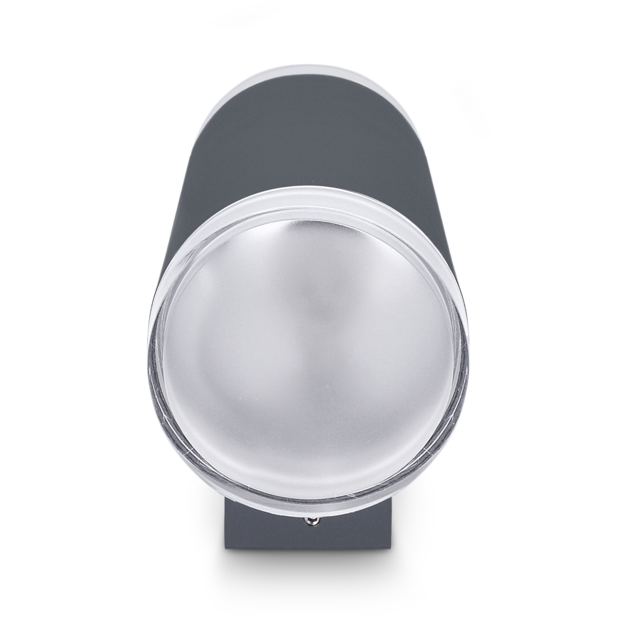 Brilagi - Venkovní nástěnné svítidlo MATERA 2xGU10/30W/230V antracit IP54