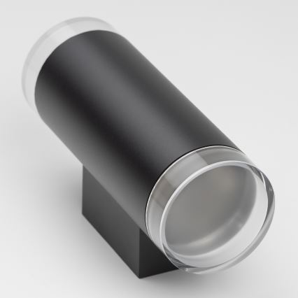 Brilagi - Venkovní nástěnné svítidlo MATERA 2xGU10/30W/230V černá IP54