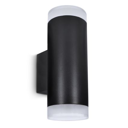 Brilagi - Venkovní nástěnné svítidlo MATERA 2xGU10/30W/230V černá IP54