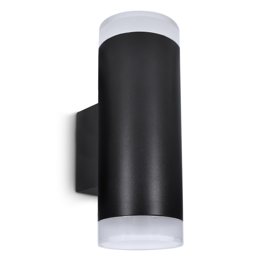 Brilagi - Venkovní nástěnné svítidlo MATERA 2xGU10/30W/230V černá IP54