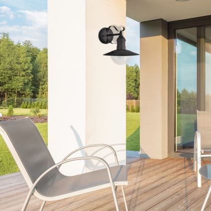 Brilagi - Venkovní nástěnné svítidlo MOLDE 1xE27/60W/230V IP44 černá