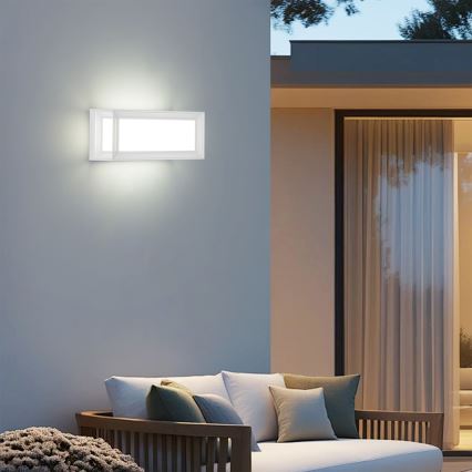 Brilagi - Venkovní nástěnné svítidlo PARKER 1xE27/60W/230V bílá IP44