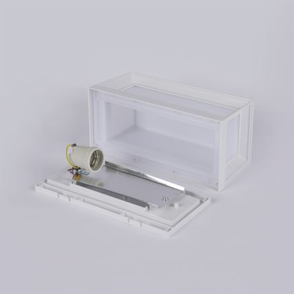 Brilagi - Venkovní nástěnné svítidlo PARKER 1xE27/60W/230V bílá IP44