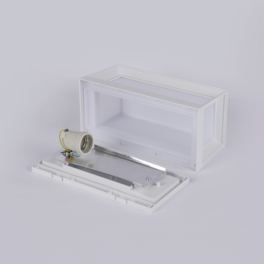 Brilagi - Venkovní nástěnné svítidlo PARKER 1xE27/60W/230V bílá IP44