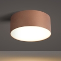 BRILAGI - Venkovní stropní svítidlo FORIS LED/20W/230V pr. 15 cm bronzová IP44
