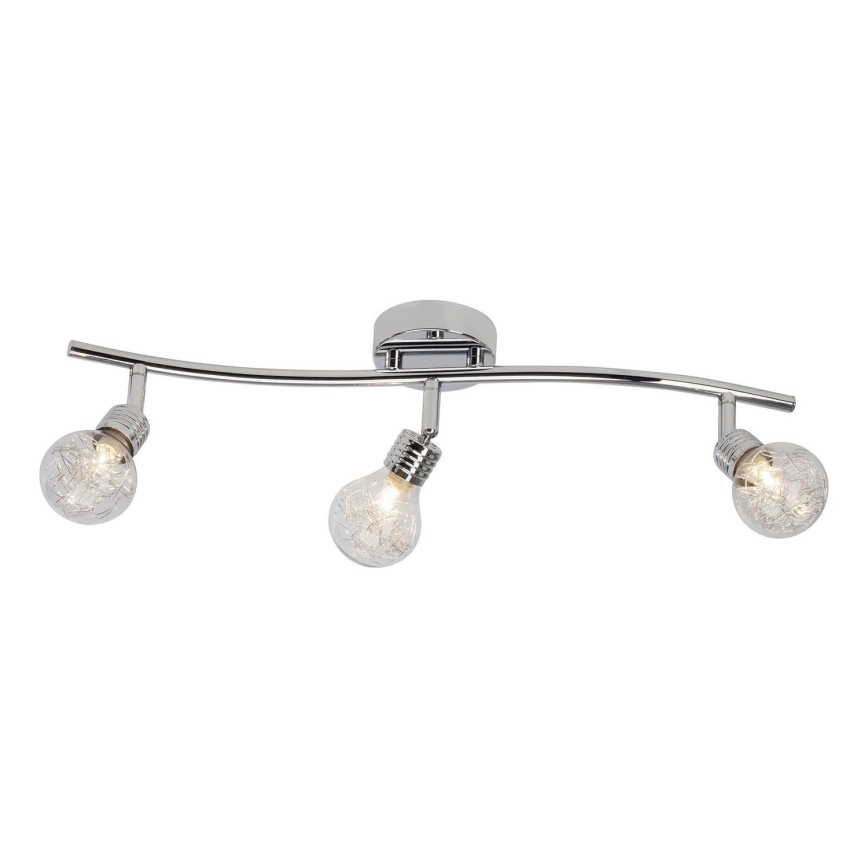 Brilliant - Bodové svítidlo BULB 3xG9/28W/230V lesklý chrom