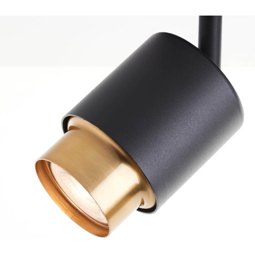 Brilliant - LED Bodové svítidlo COVELO 3xGU10/5W/230V černá/zlatá