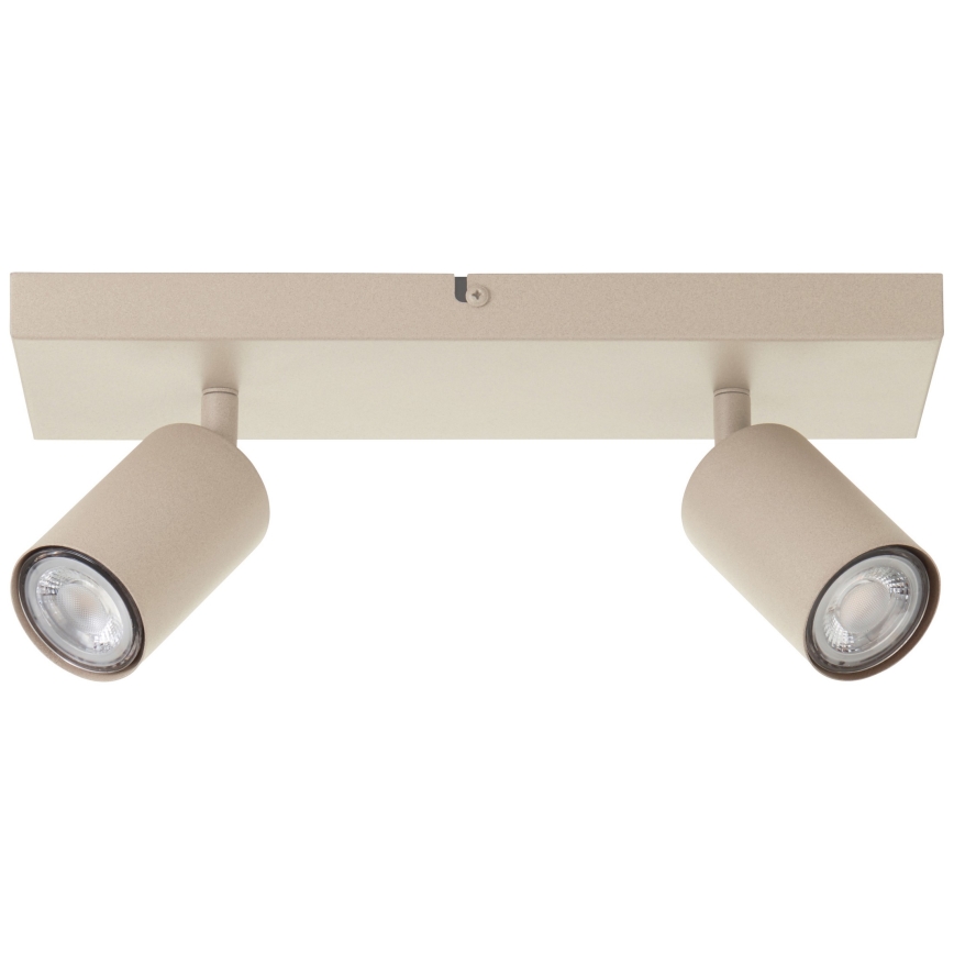 Brilliant - LED Bodové svítidlo JELLO 2xGU10/5W/230V béžová