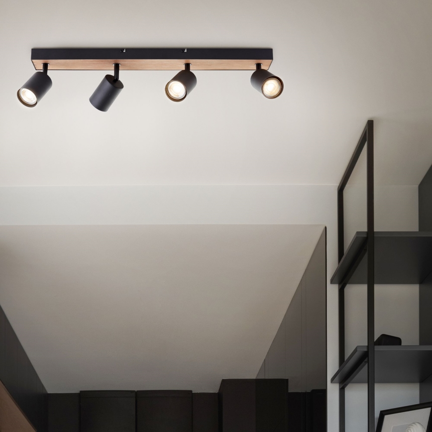Brilliant - LED Bodové svítidlo JELLO 4xGU10/4,5W/230V borovice - FSC certifikováno