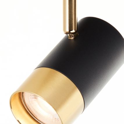 Brilliant - LED Bodové svítidlo VIGOLO 2xGU10/5W/230V černá/zlatá