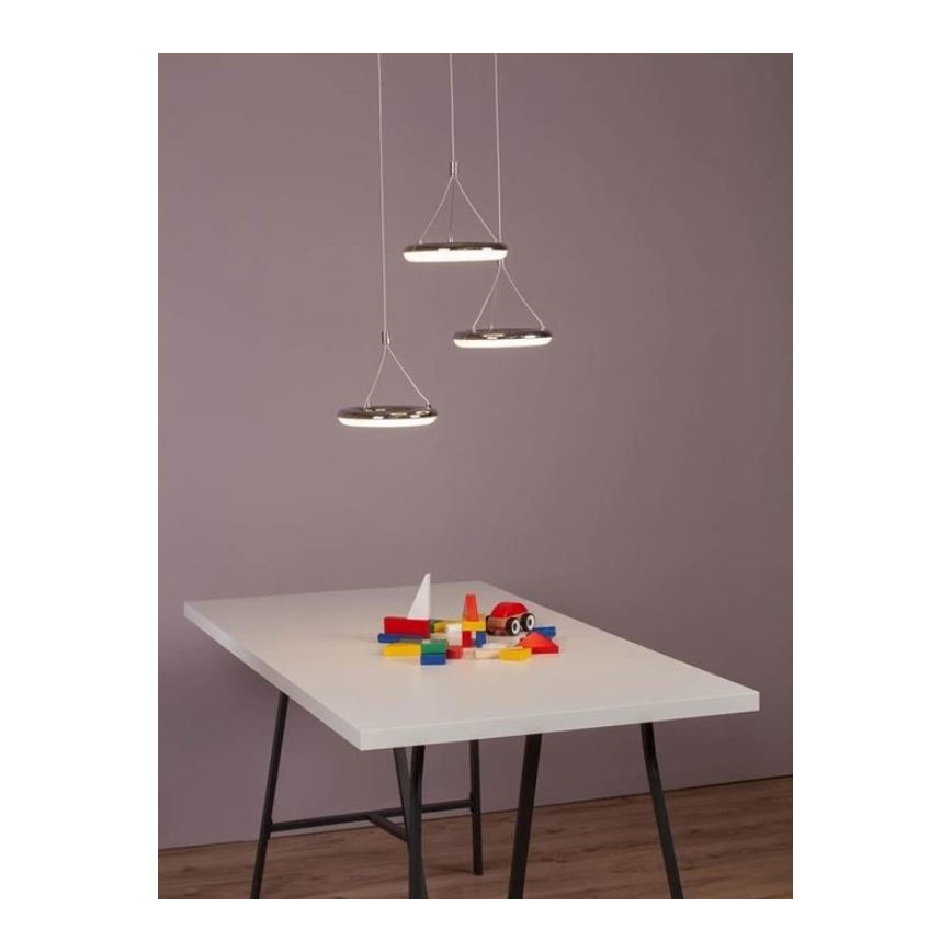 Brilliant - LED Lustr na lanku DONUT 3xLED/8,7W/230V