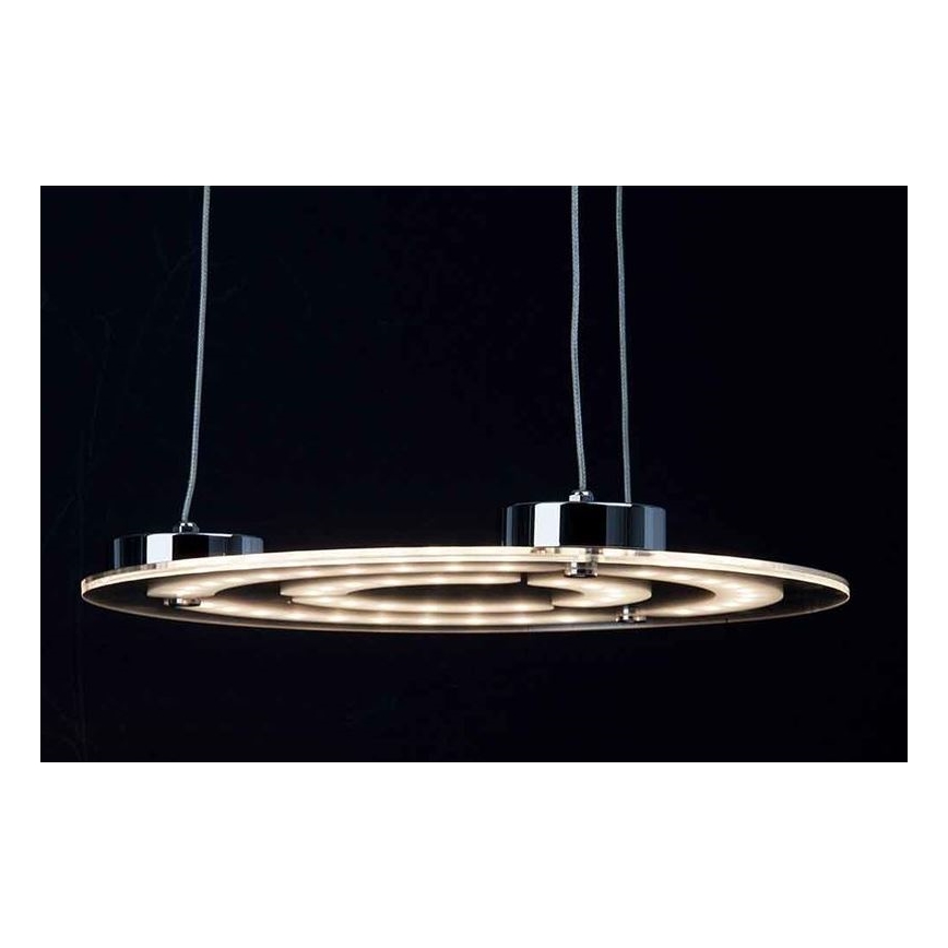 Brilliant - LED Lustr na lanku RIVERSIDE LED/28W/230V