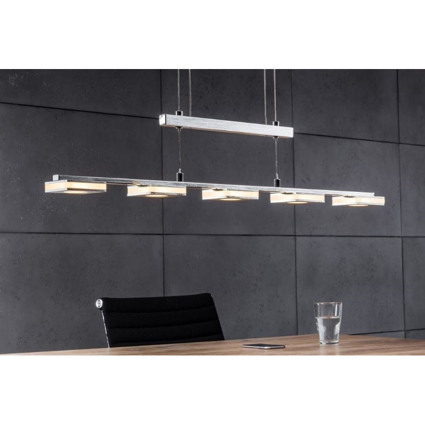 Brilliant - LED Lustr na lanku TRANSIT 5xLED/4W/230V