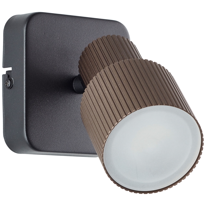 Brilliant - LED Nástěnné bodové svítidlo CADIZ 1xGU10/5W/230V bronzová