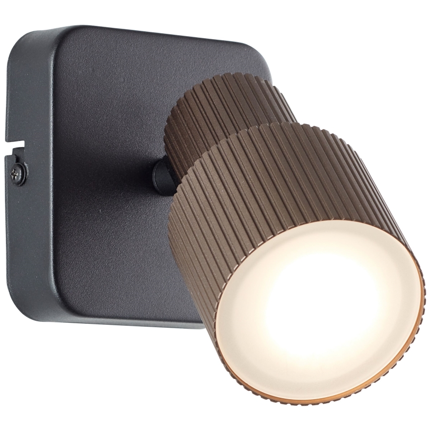 Brilliant - LED Nástěnné bodové svítidlo CADIZ 1xGU10/5W/230V bronzová