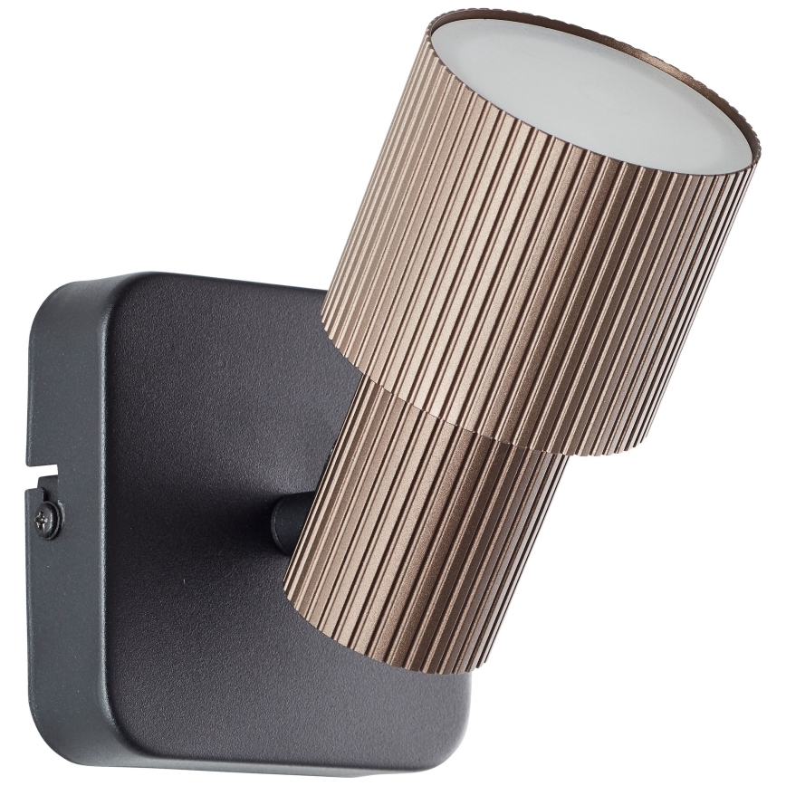Brilliant - LED Nástěnné bodové svítidlo CADIZ 1xGU10/5W/230V bronzová