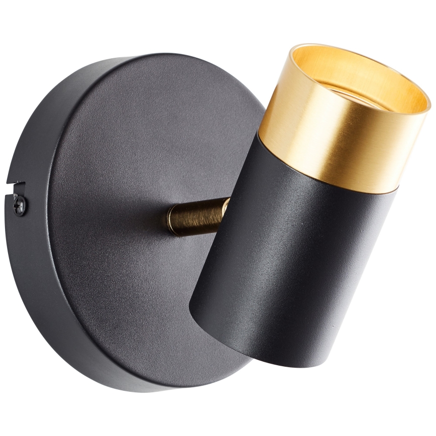 Brilliant - LED Nástěnné bodové svítidlo VIGOLO 1xGU10/5W/230V černá/zlatá