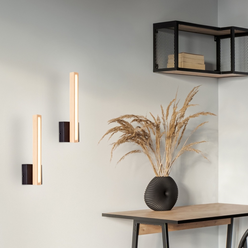 Brilliant - LED Nástěnné svítidlo ARION LED/7,5W/230V borovice - FSC certifikováno