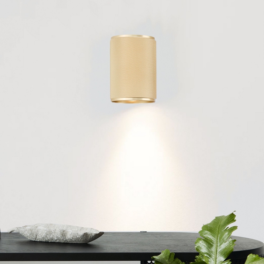 Brilliant - LED Nástěnné svítidlo MARTY 1xGU10/5W/230V zlatá