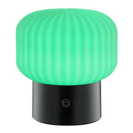 Brilliant - LED RGBW Stmívatelná nabíjecí dotyková venkovní stolní lampa SARASTRO LED/3W/5V 2700K 1800 mAh IP44 bílá