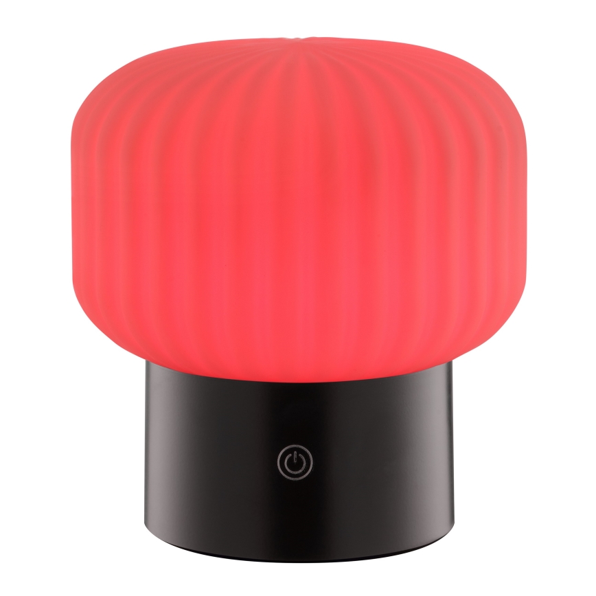Brilliant - LED RGBW Stmívatelná nabíjecí dotyková venkovní stolní lampa SARASTRO LED/3W/5V 2700K 1800 mAh IP44 bílá