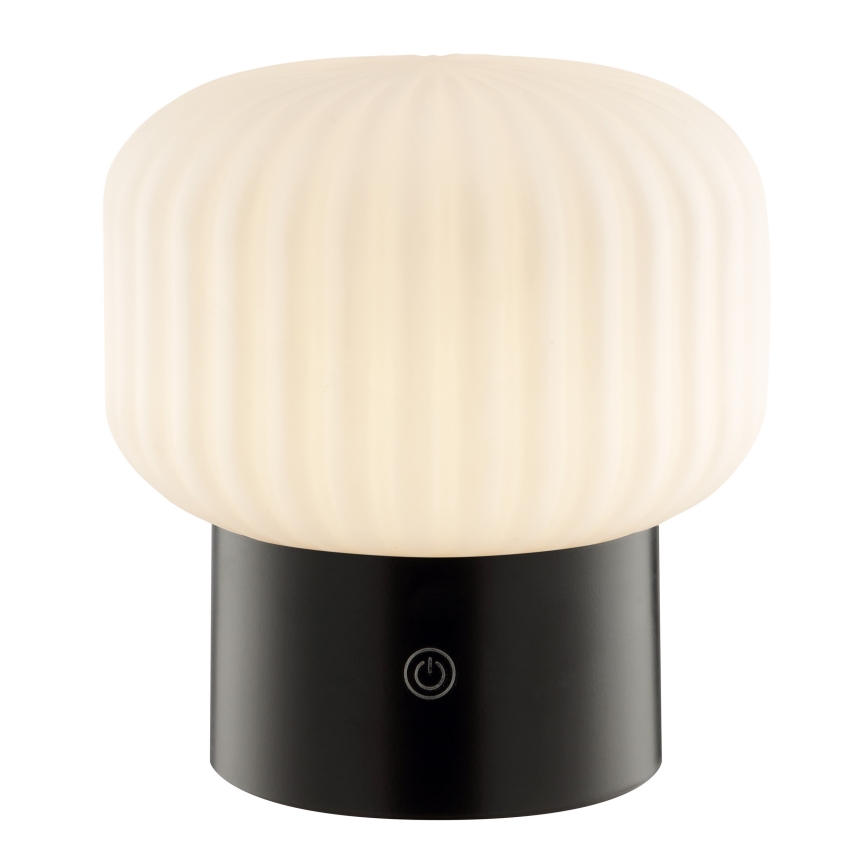 Brilliant - LED RGBW Stmívatelná nabíjecí dotyková venkovní stolní lampa SARASTRO LED/3W/5V 2700K 1800 mAh IP44 bílá