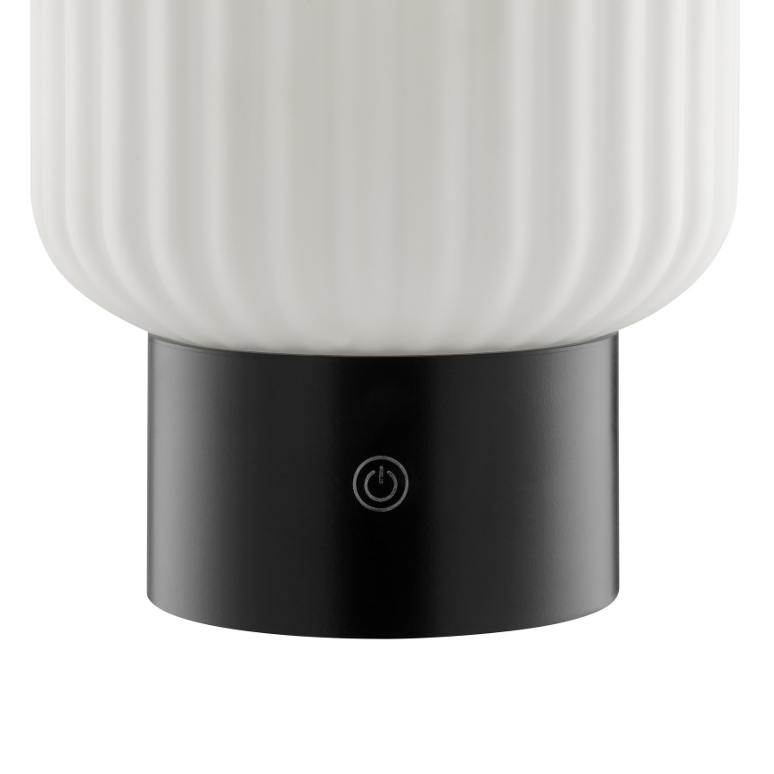 Brilliant - LED RGBW Stmívatelná nabíjecí dotyková venkovní stolní lampa SARASTRO LED/3W/5V 2700K 1800 mAh IP44 bílá