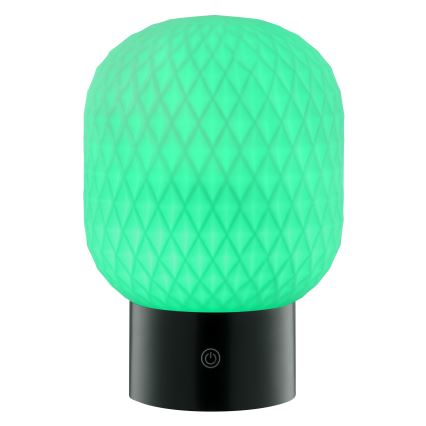 Brilliant - LED RGBW Stmívatelná nabíjecí dotyková venkovní stolní lampa SARASTRO LED/3W/5V 2700K 1800 mAh IP44 bílá