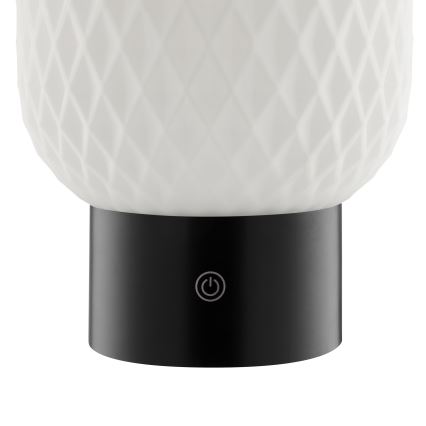 Brilliant - LED RGBW Stmívatelná nabíjecí dotyková venkovní stolní lampa SARASTRO LED/3W/5V 2700K 1800 mAh IP44 bílá