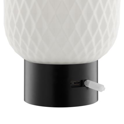 Brilliant - LED RGBW Stmívatelná nabíjecí dotyková venkovní stolní lampa SARASTRO LED/3W/5V 2700K 1800 mAh IP44 bílá