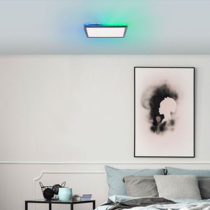 Brilliant - LED RGBW Stmívatelné stropní svítidlo SALTERY LED/20W/230V 3000-6500 + dálkové ovládání
